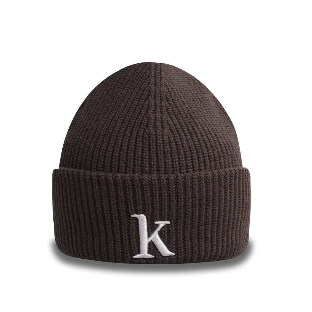 Kith Basic Embroidery K Knitted Hat Winter Warm Trendy Brand Men's and Women's Knitted Baotou Hat Street Couple Cold Hat