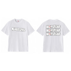 Supreme Bubble Graffiti Logo Tee – White