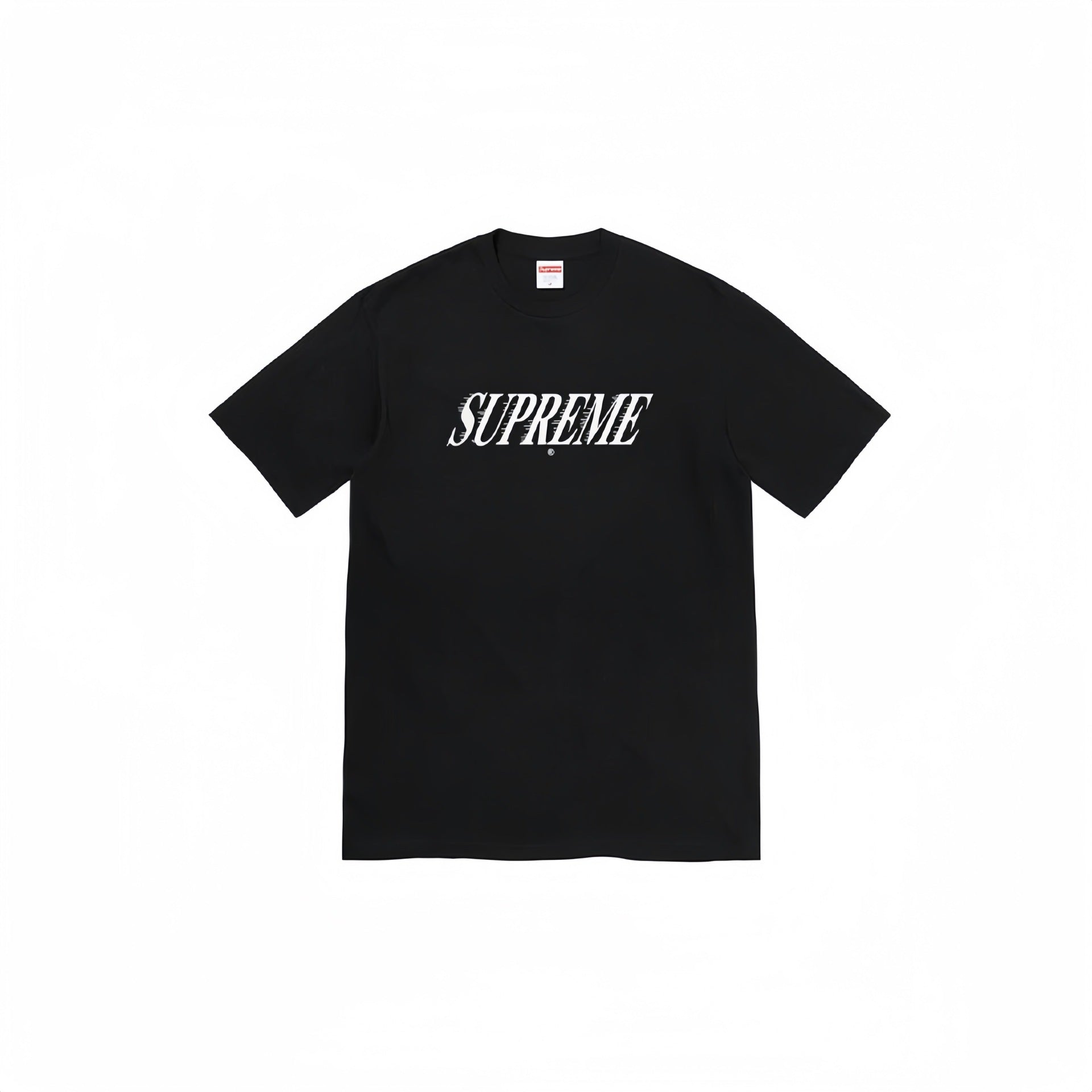 Supreme Slashed Italic Logo Tee