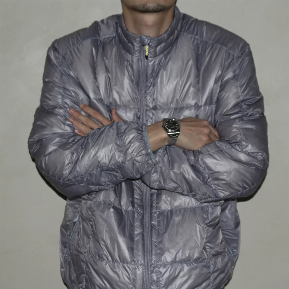 GcBrand Lab AW25 men's and women's 90% white duck down stand up collar down jacket jacket, portable stand up collar jacket
