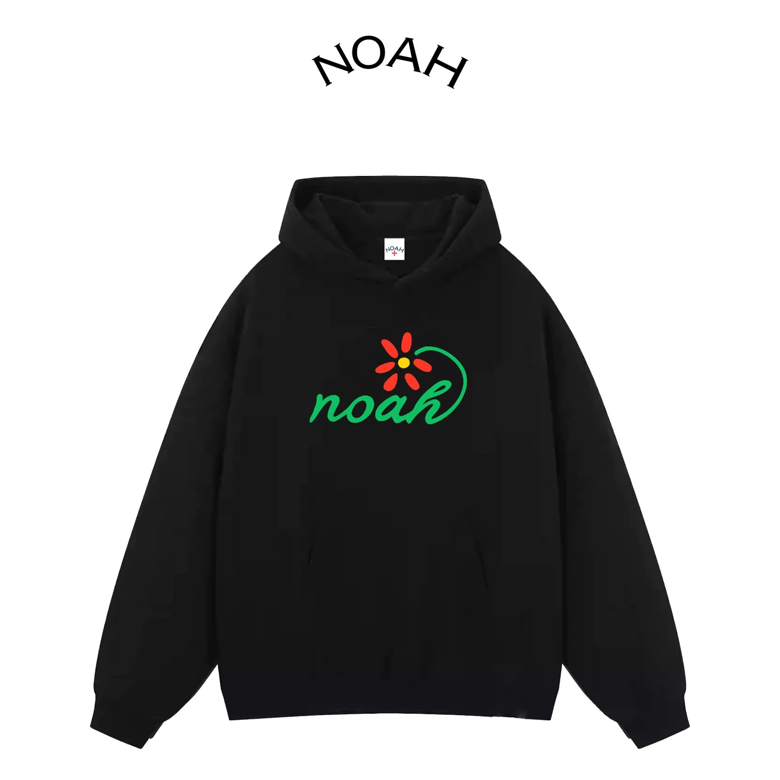 NOAH American Trendy Brand Letter Printed Hoodie Sweatshirt Men's High Street Loose Ins Autumn/Winter Plush Heavy Weight Coat