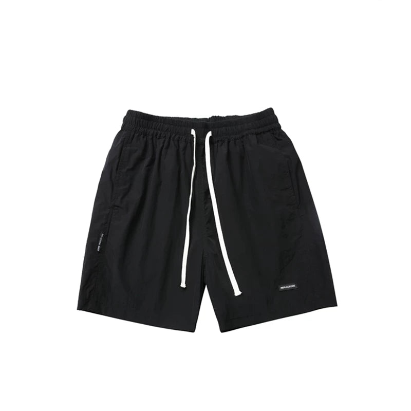 GcBrand SS24 Retro Theme Elements Basic Summer Breathable Beach Pants for Men and Women Couple Shorts