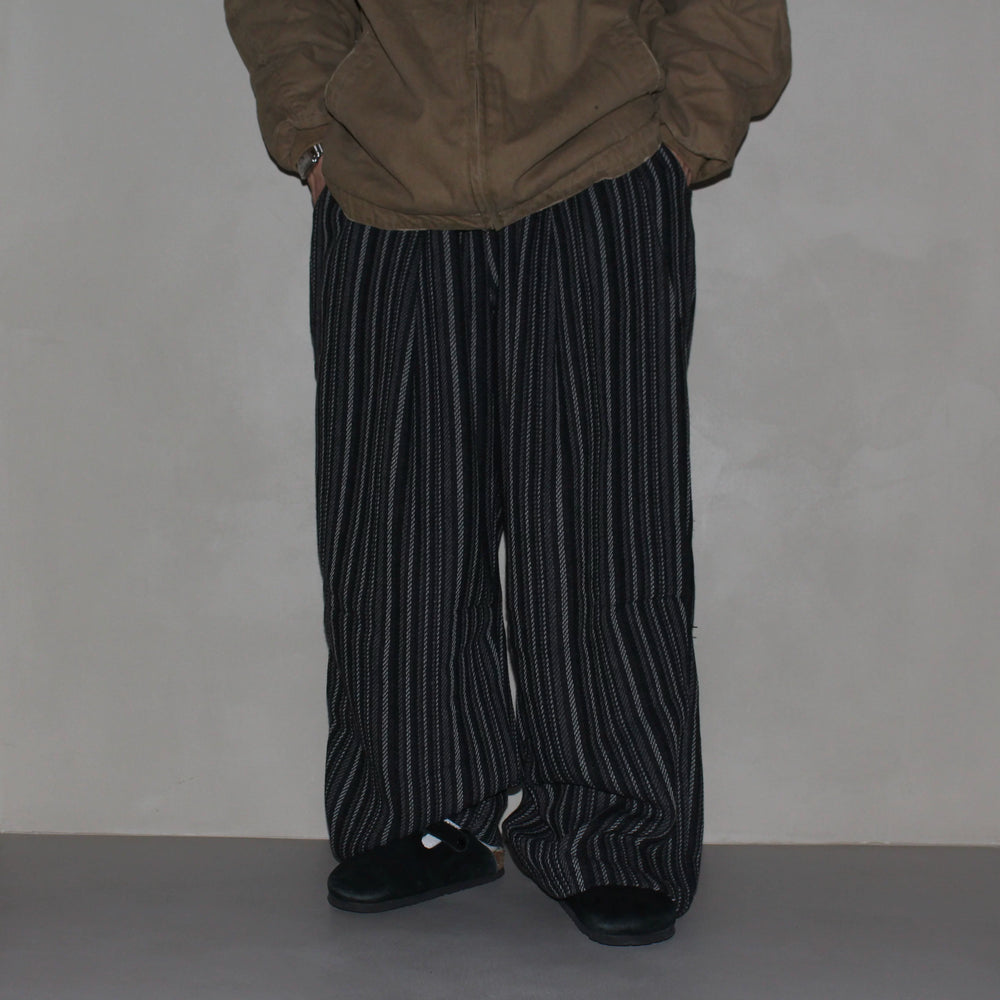 GcBrand Lab AW25 Retro themed elements American casual versatile striped pants Thick woolen pants