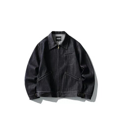 GcBrand Lab Jacket 复古主题元素 日系休闲简约牛仔夹克上衣外套