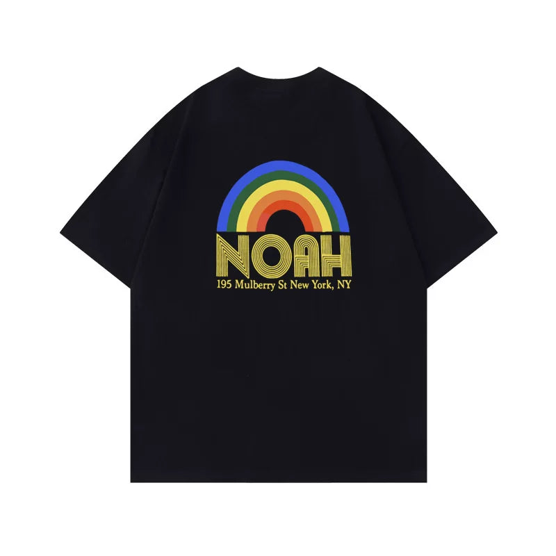 NOAH BWCJ niche trendy brand American summer heavyweight pure cotton loose fitting men's half sleeved short sleeved T-shirt ins
