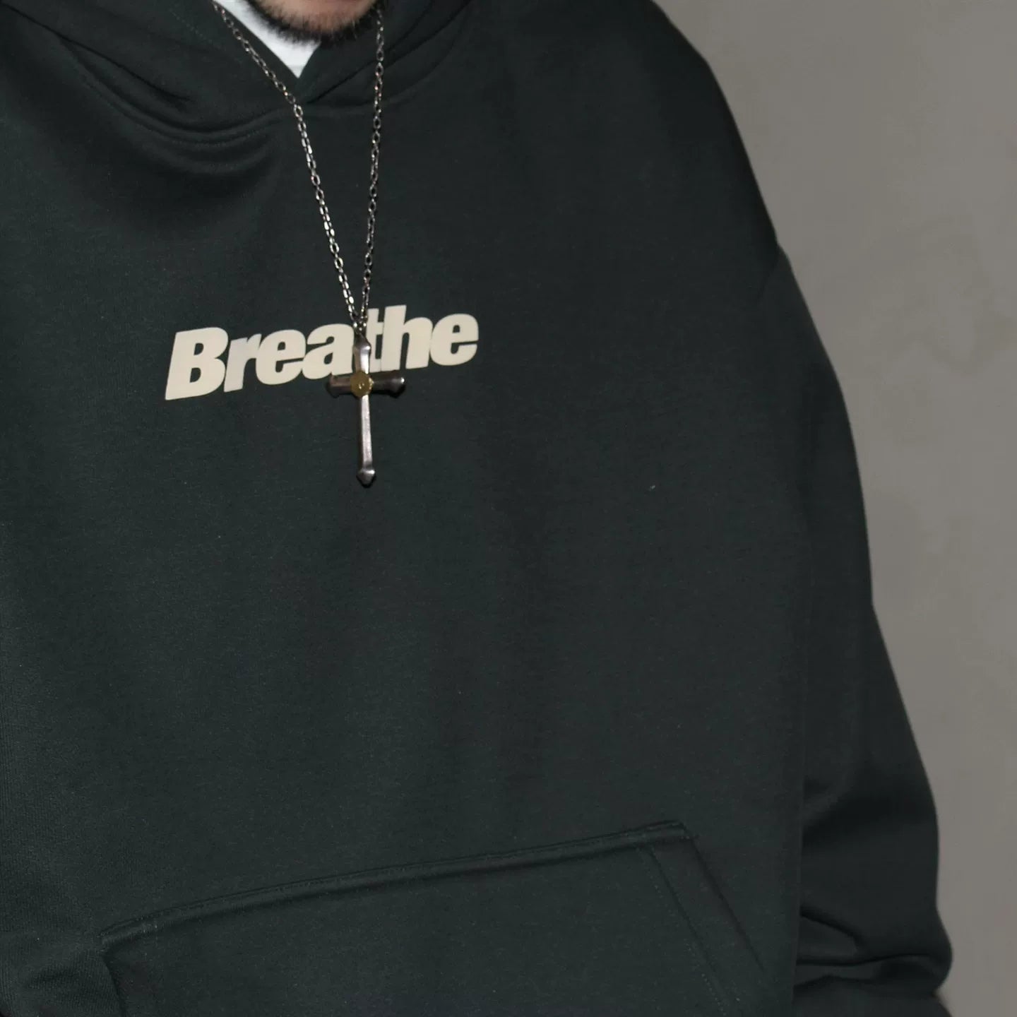 GcBrand Sweater Hoodie 复古基础款 休闲印花字母加绒卫衣连帽衫