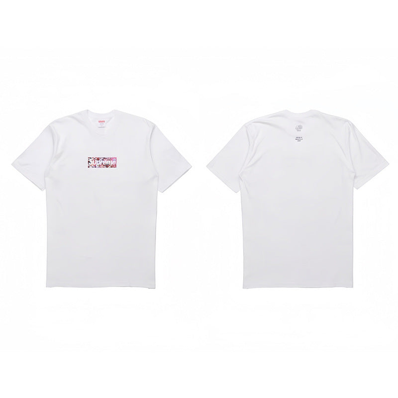 Supreme Cherry Blossom Box Logo Tee – White