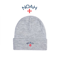 Defans trendy hip-hop cold hat NOAH rose embroidery men's and women's versatile warm knitted woolen hat with toe cap