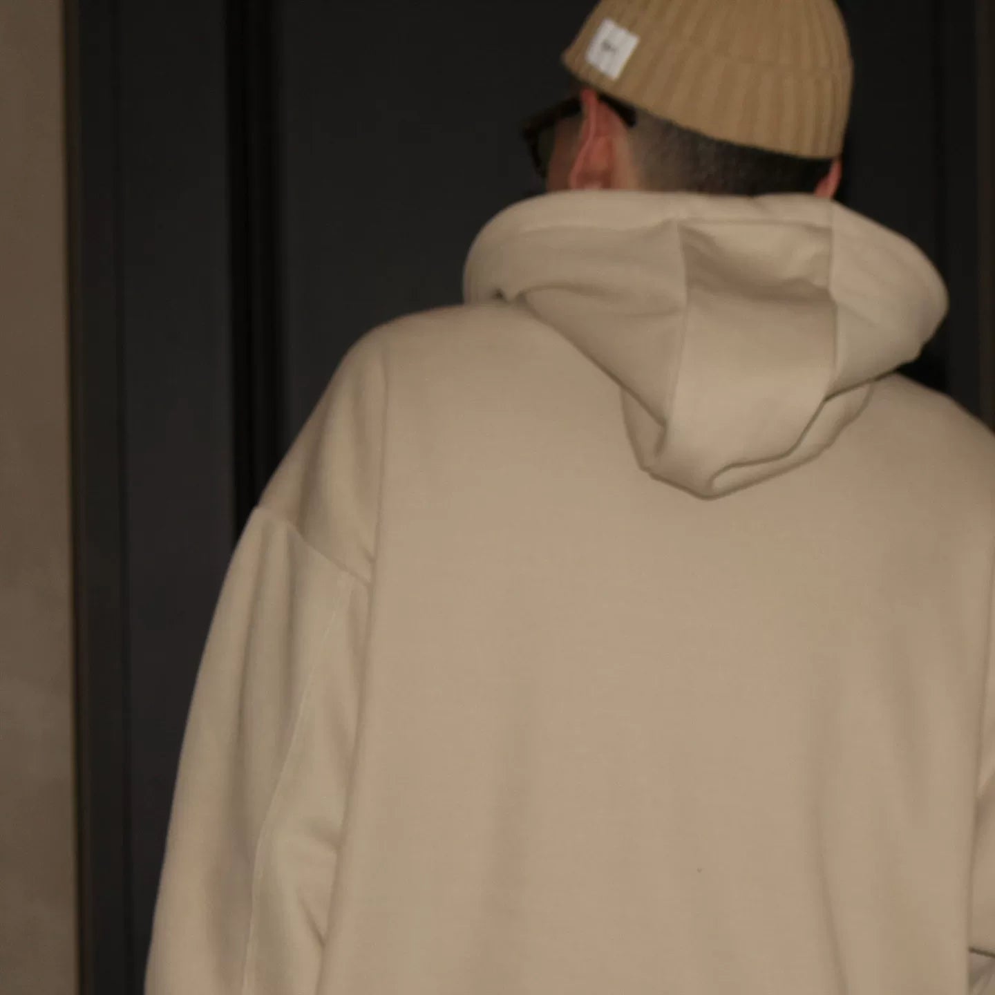 GcBrand Sweater Hoodie Retro Heavy duty Fleece Hoodie with Patchwork Embroidered Hoodie