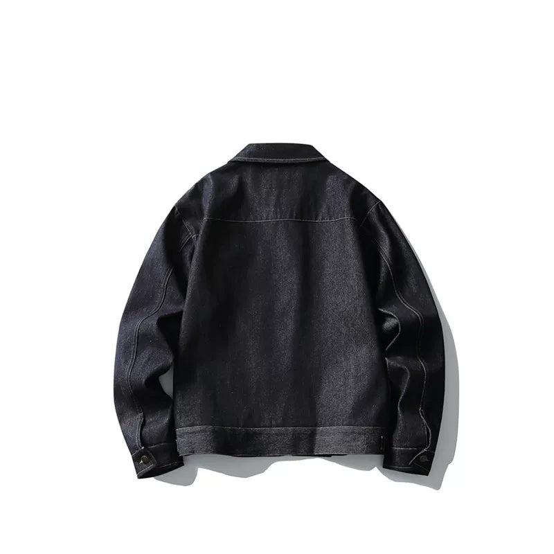 GcBrand Lab Jacket 复古主题元素 日系休闲简约牛仔夹克上衣外套