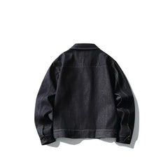 GcBrand Lab Jacket 复古主题元素 日系休闲简约牛仔夹克上衣外套