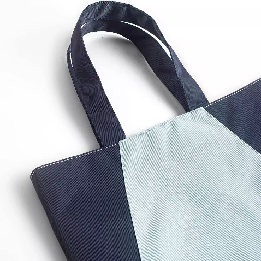 KITH nylon fabric patchwork embroidery multifunctional sports outdoor single shoulder handbag fashionable large capacity tote bag