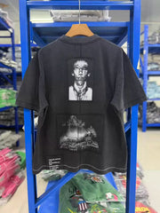 ERD's melancholic Unisex Loose Fit Washed Cotton Tee
