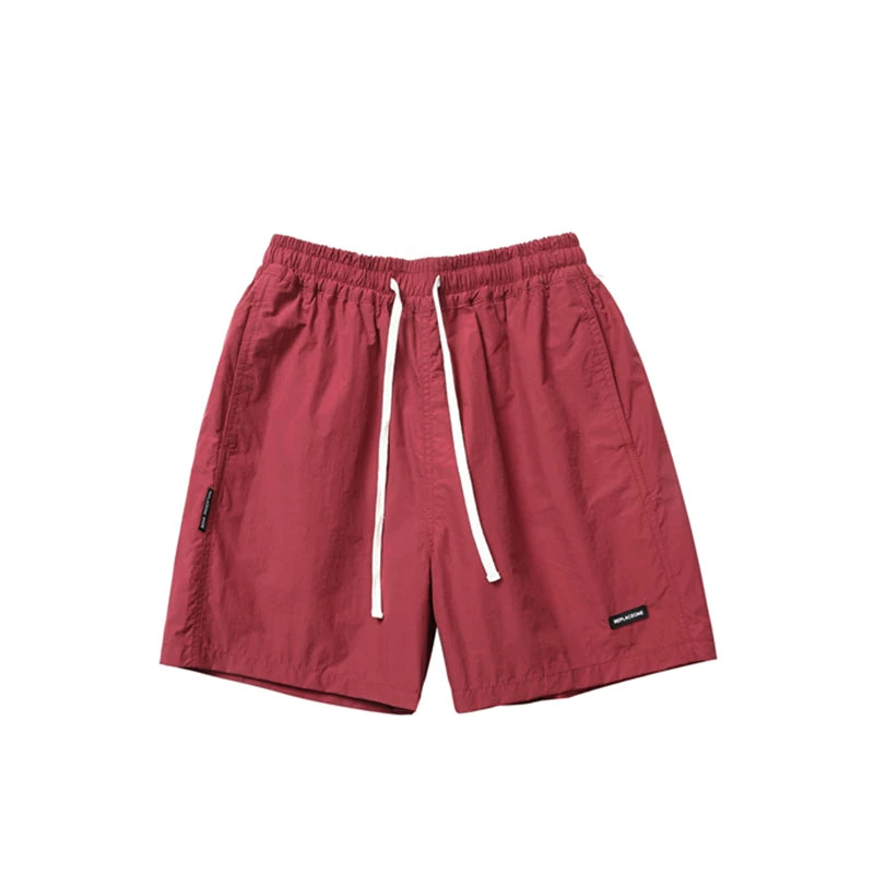 GcBrand SS24 Retro Theme Elements Basic Summer Breathable Beach Pants for Men and Women Couple Shorts