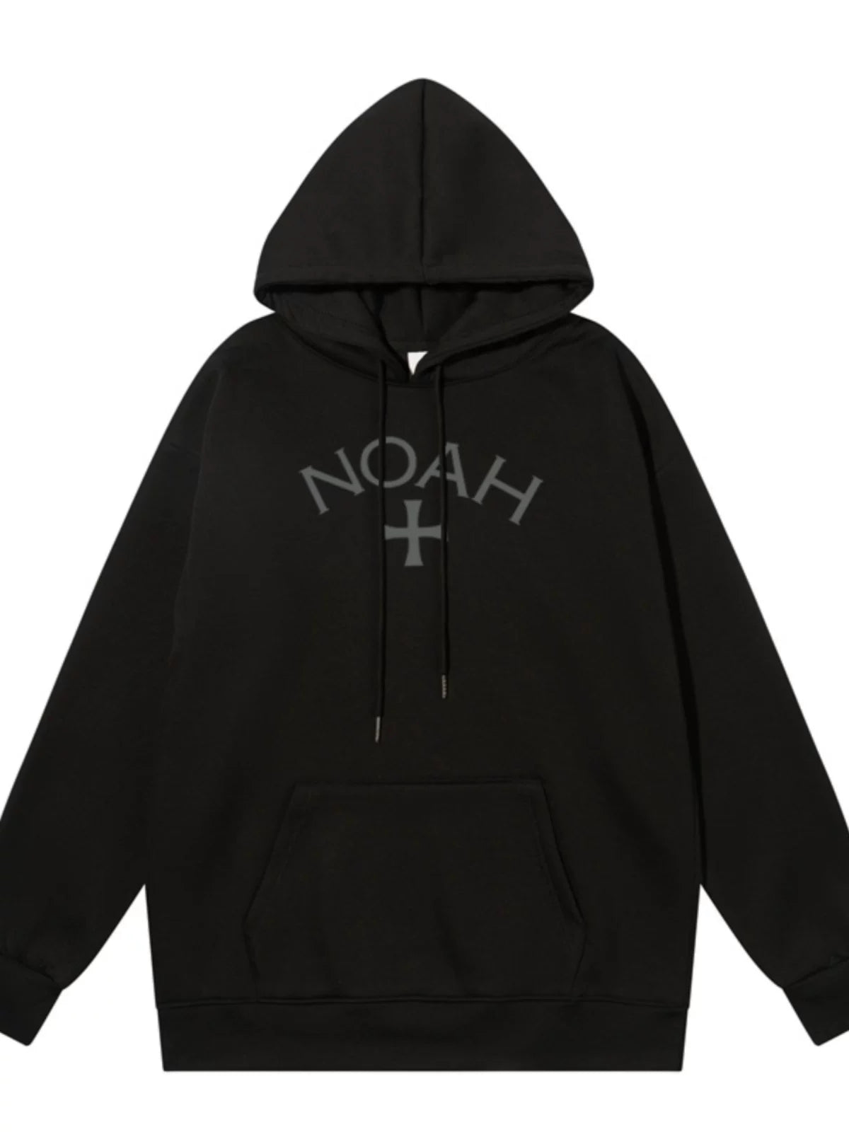 NOAH 初代远征军黑魂十字架美式潮牌百帽衫外套搭宽松连帽卫衣男