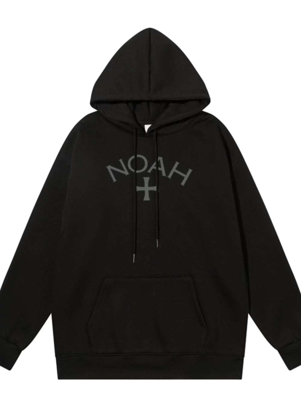 NOAH 初代远征军黑魂十字架美式潮牌百帽衫外套搭宽松连帽卫衣男