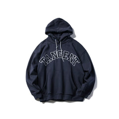 GcBrand Japanese retro trendy brand embroidered letters loose casual hoodie for men and women couple hooded sweatshirt for autumn and winter