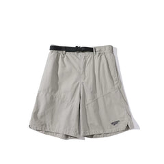 GcBrand SS24 retro themed elements with adjustable waist design, casual five quarter pants embroidered shorts