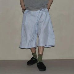 GcBrand Capri Pants SS26 Retro Street Trendy Versatile Shorts Wide Leg cropped Pants