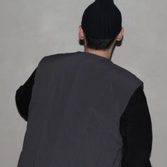 GcBrand Lab Dwon Vest Retro Theme 90% White Duck Down Warm Vest Down Jacket