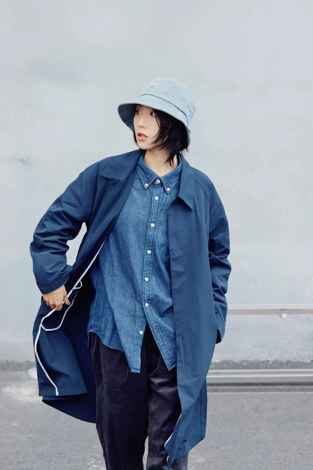 Noah 26SS Cross Washed and Embroidered Logo Canvas Couple Casual Fisherman Pot Hat Street Trendy