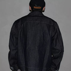 GcBrand Lab Jacket 复古主题元素 日系休闲简约牛仔夹克上衣外套