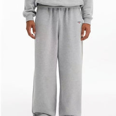 NOAH MARS logo embroidered cross looped micro flared sweatpants, sports and casual pants, men's versatile pants
