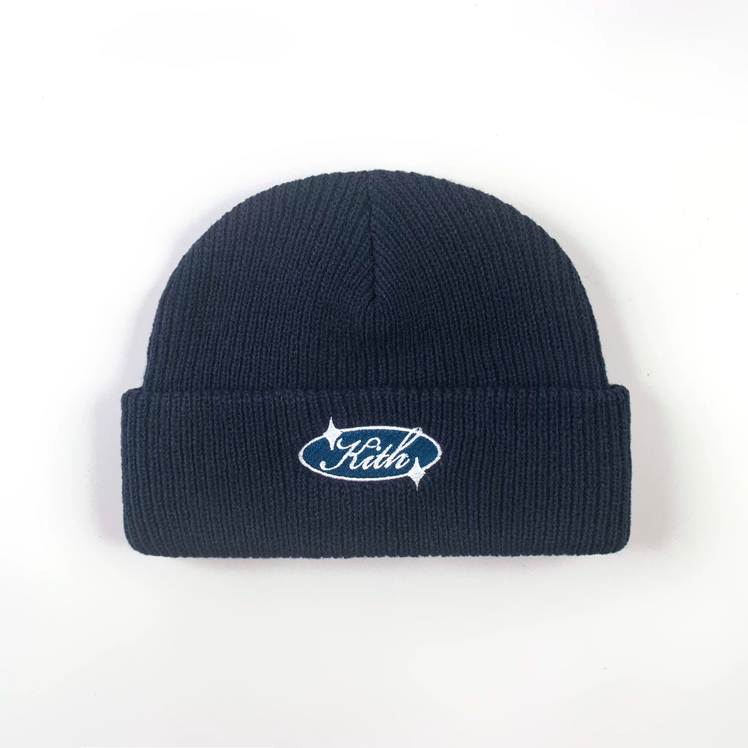 KITH Embroidered Cold Hat High Street Couple Knitted Wool Hat Men's Versatile Warm Trendy Brand American Ski Hat