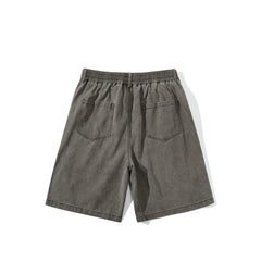 GcBrand SS24 Retro themed elements American retro street casual five quarter pants workwear denim shorts