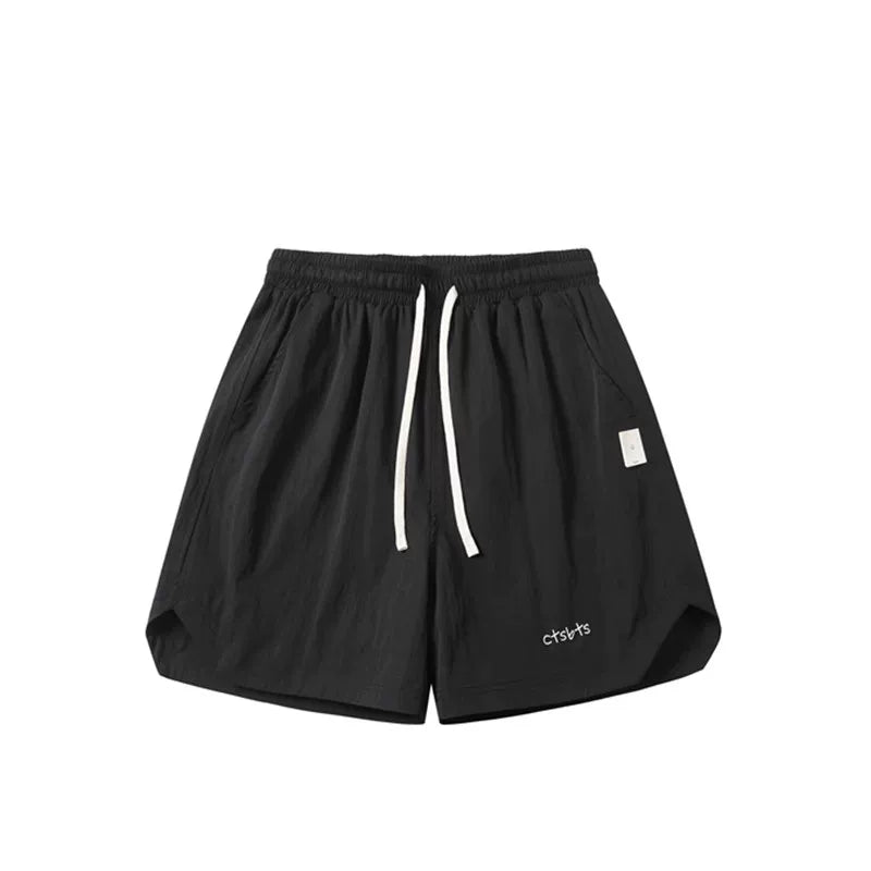 GcBrand SS24 retro themed elements American casual sports quick drying breathable mesh shorts beach pants