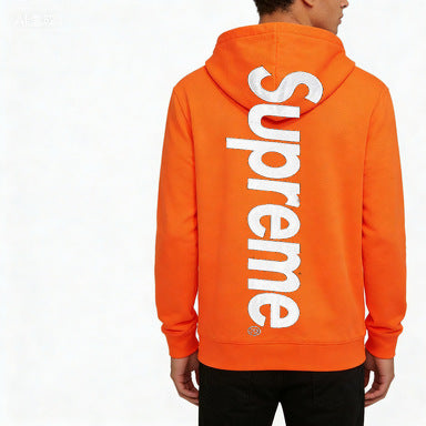 Supreme Letter Print Hoodie