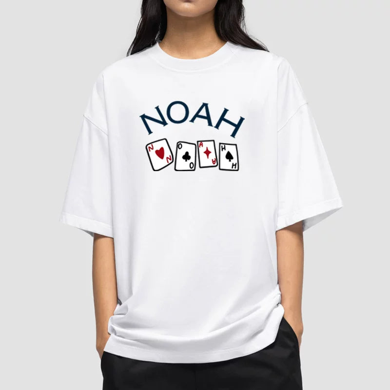 NOAH Summer 2025 New American Short sleeved T-shirt Thick, Impermeable, Loose Large Cotton Couple Half Sleeve Men and Women