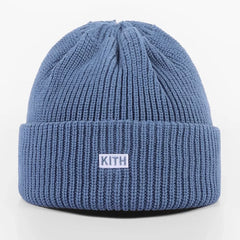 KITH autumn and winter round knitted woolen hat for men and women, warm pullover, cold hat, thick melon skin hat, yupi sailor hat