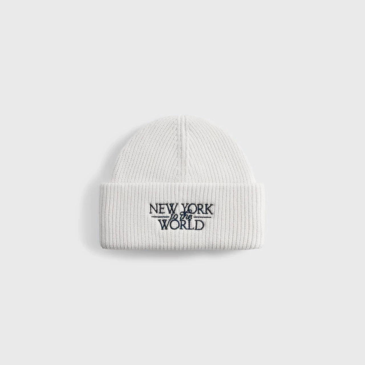 KITH New York Embroidery Knitted Hat Men's Winter Big Head Waist Cold Hat Outdoor Mountaineering Woolen Hat Baotou Warm Hat