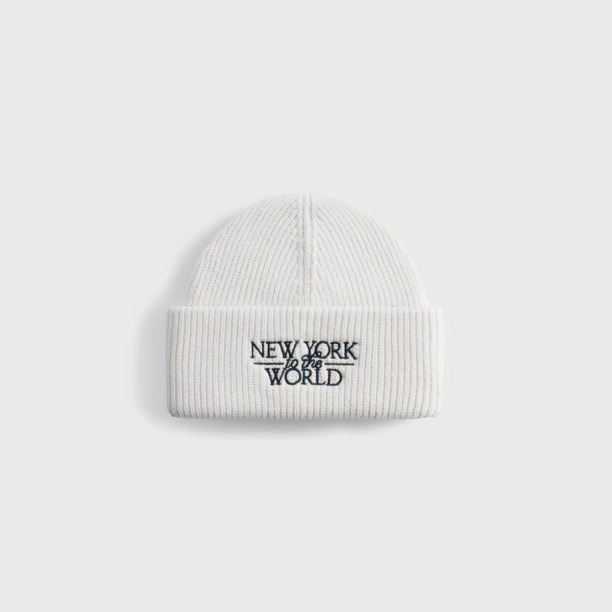 KITH New York Embroidery Knitted Hat Men's Winter Big Head Waist Cold Hat Outdoor Mountaineering Woolen Hat Baotou Warm Hat