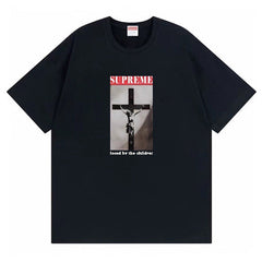 Supreme Watercolor Tee – Black