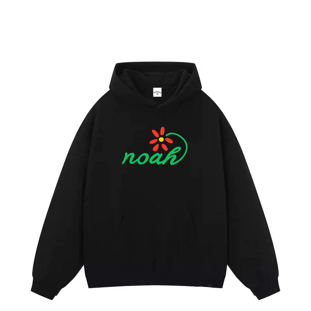 NOAH American Trendy Brand Letter Printed Hoodie Sweatshirt Men's High Street Loose Ins Autumn/Winter Plush Heavy Weight Coat