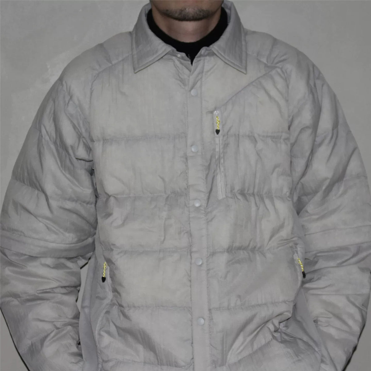 GcBrand Lab AW25 90% white duck down sleeves detachable men's and women's lightweight down jacket jacket jacket