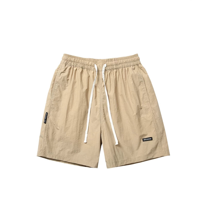 GcBrand SS24 Retro Theme Elements Basic Summer Breathable Beach Pants for Men and Women Couple Shorts