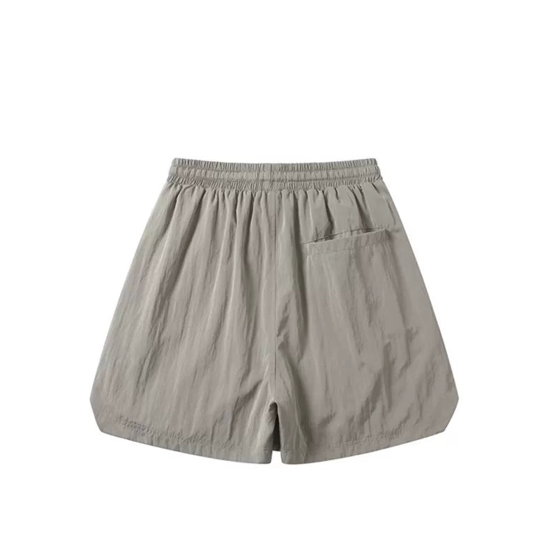 GcBrand SS24 retro themed elements American casual sports quick drying breathable mesh shorts beach pants