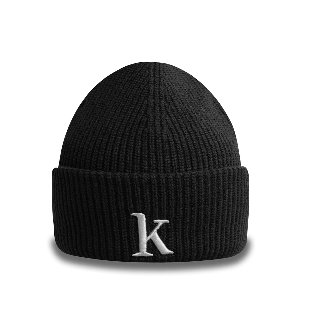 Kith Basic Embroidery K Knitted Hat Winter Warm Trendy Brand Men's and Women's Knitted Baotou Hat Street Couple Cold Hat
