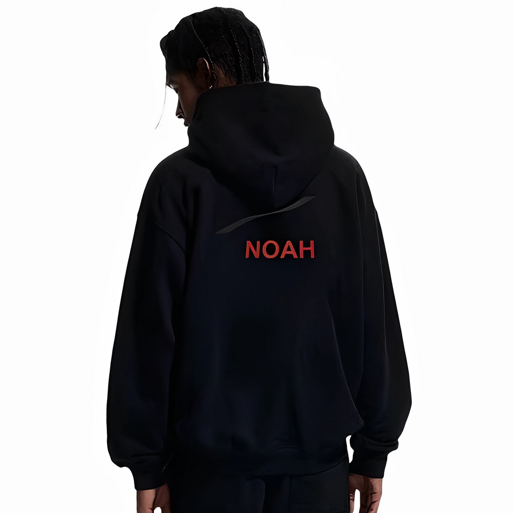 NOAH MARS autumn new product waves American casual hooded sweatshirt wool trendy zipper jacket men