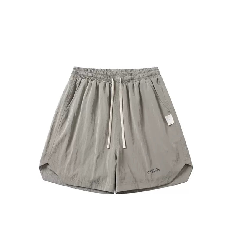GcBrand SS24 retro themed elements American casual sports quick drying breathable mesh shorts beach pants