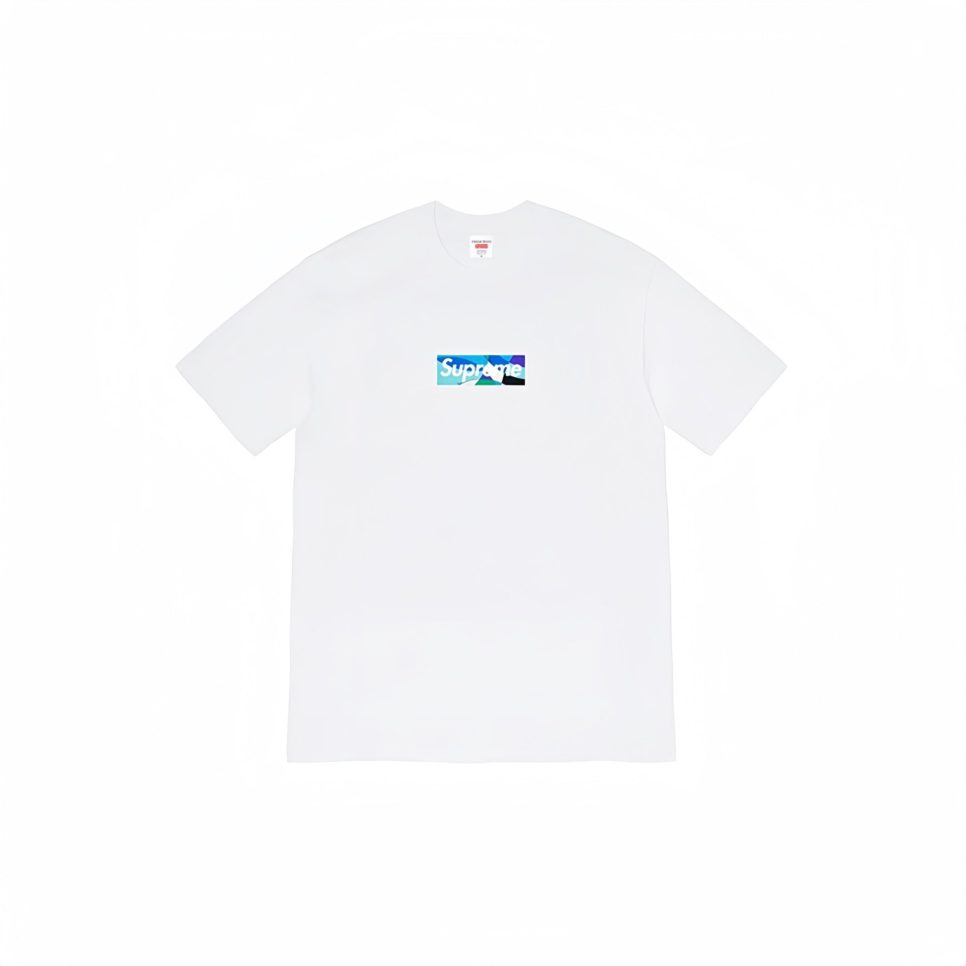 Supreme Geo Camo Box Logo Tee