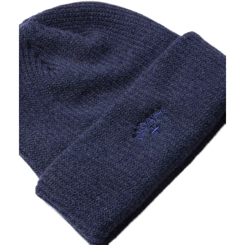 Trendy NOAH Cross Embroidered Cold Hat Sheep Hair Hip Hop Men and Women Versatile Warm Couple Knitted Wool Hat