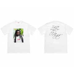 Supreme × Buju Banton Graphic Tee – White