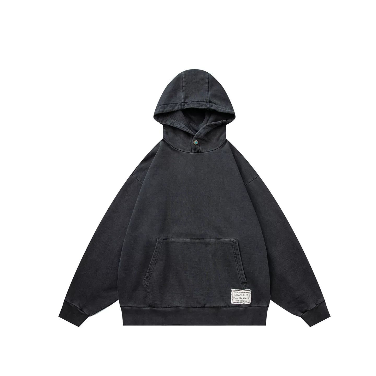 GcBrand Sweater Hoodie Heavy duty Japanese Retro Casual Washed Outdated Hoodie Hoodie