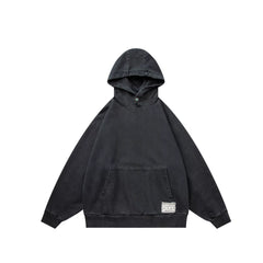 GcBrand Sweater Hoodie Heavy duty Japanese Retro Casual Washed Outdated Hoodie Hoodie