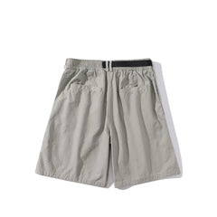 GcBrand SS24 retro themed elements with adjustable waist design, casual five quarter pants embroidered shorts