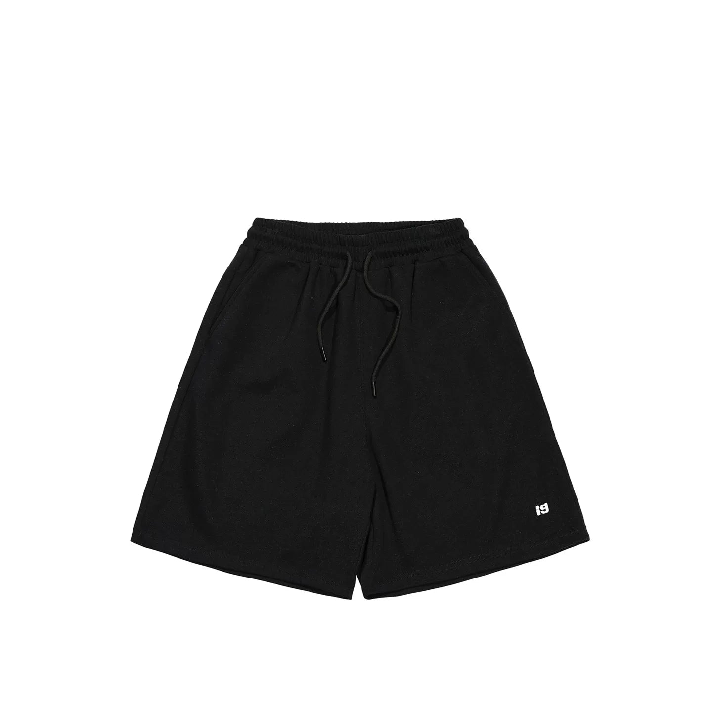 GcBrand Lab SS25 Retro Theme Basic Solid Color Versatile Pants Embroidered Shorts